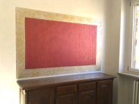 Riquadro con cornice bicolore