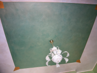 Decoro Camera Da Letto Con Effetto Metalico