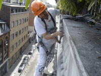 Lavori in facciata in sicurezza